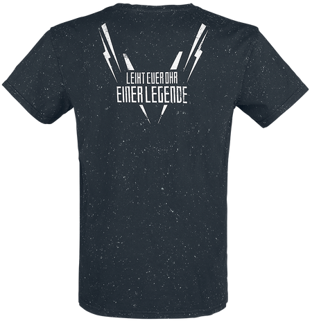 T-Shirt Manches courtes  de Rammstein - Legende - S à 4XL - pour Homme - noir - Rammstein - View 2