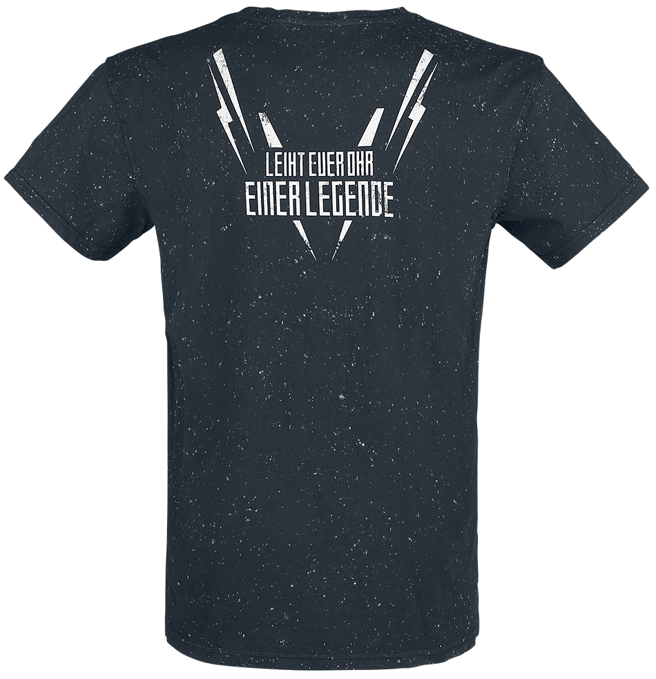 T-Shirt Manches courtes  de Rammstein - Legende - S à 4XL - pour Homme - noir - Rammstein - View 2