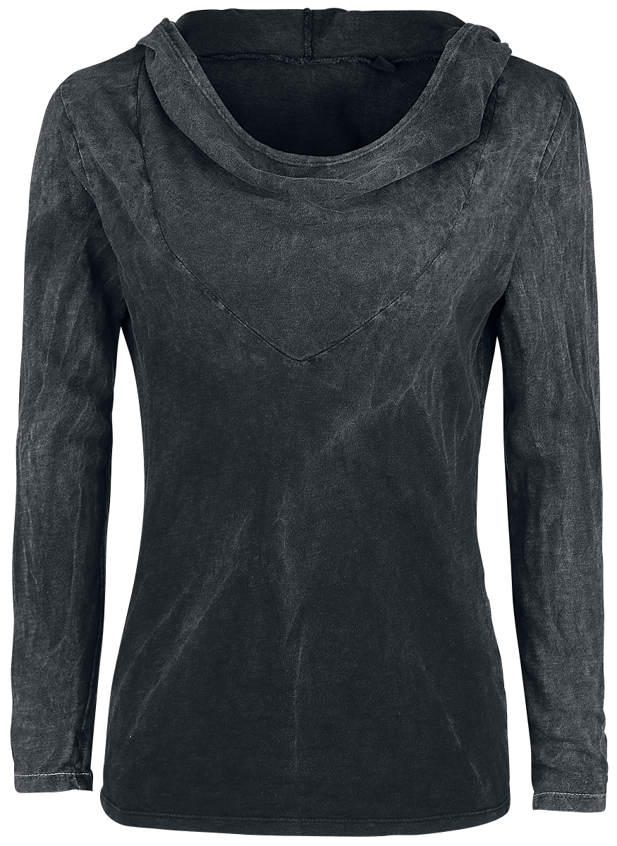 T-shirt manches longues  de Rammstein - Legende - S à XXL - pour Femme - gris foncé - Rammstein - View 2