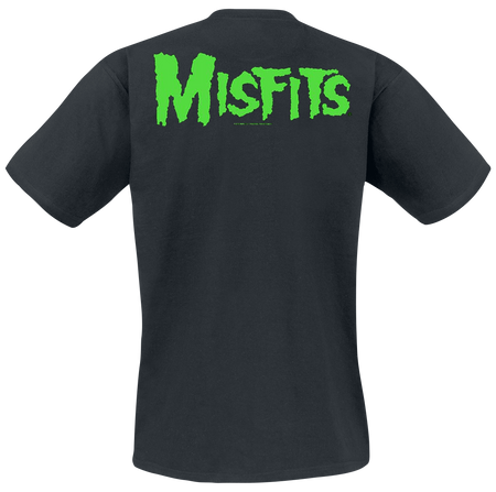 T-Shirt Manches courtes  de Misfits - Jarek Skull - S à XXL - pour Homme - noir - Misfits - View 2
