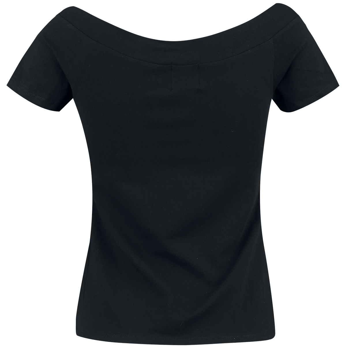 T-Shirt Manches courtes Rockabilly de Hell Bunny - Haut Alex - XS à XL - pour Femme - noir - hell bunny - View 2
