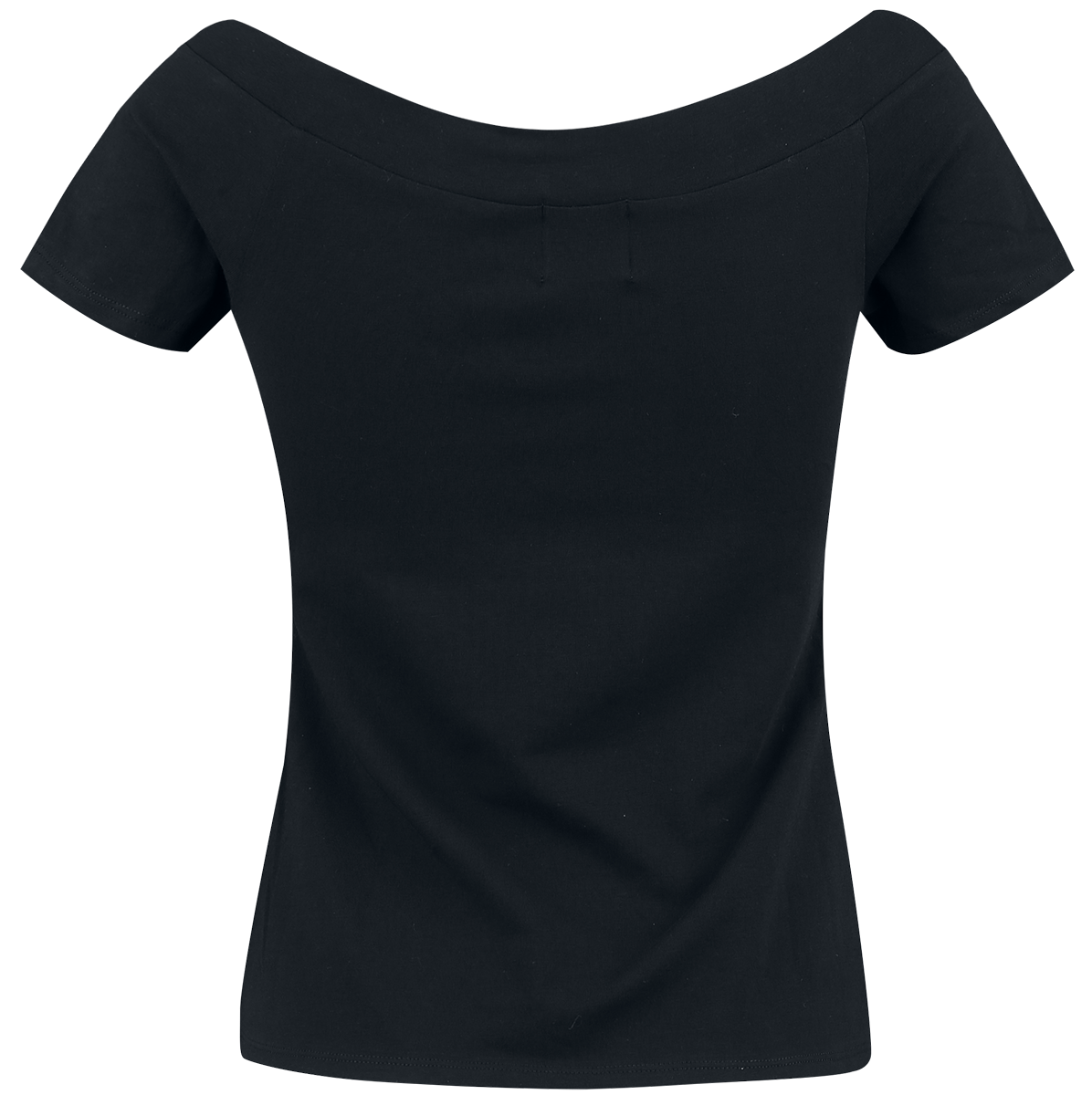 T-Shirt Manches courtes Rockabilly de Hell Bunny - Haut Alex - XS à XL - pour Femme - noir - hell bunny - View 2