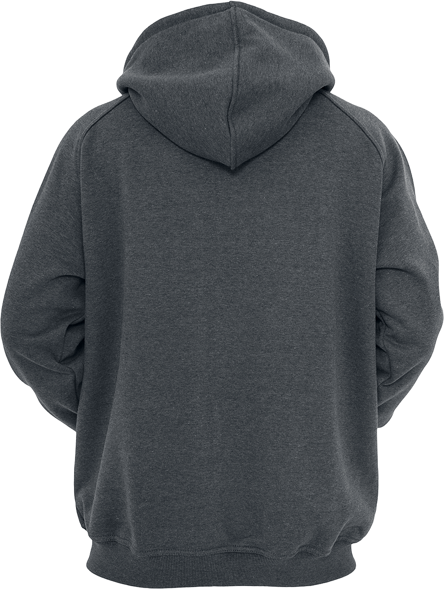 Sweat-shirt à capuche  de Urban Classics - Sweat À Capuche Uni - M à 5XL - pour Homme - anthracite - Urban Classics - View 2
