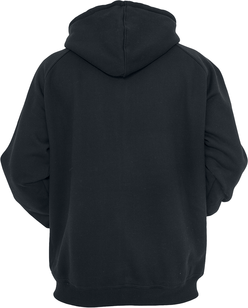 Sweat-shirt zippé à capuche  de Urban Classics - Veste À Capuche Zippée Unie - S à XXL - pour Homme - noir - Urban Classics - View 2