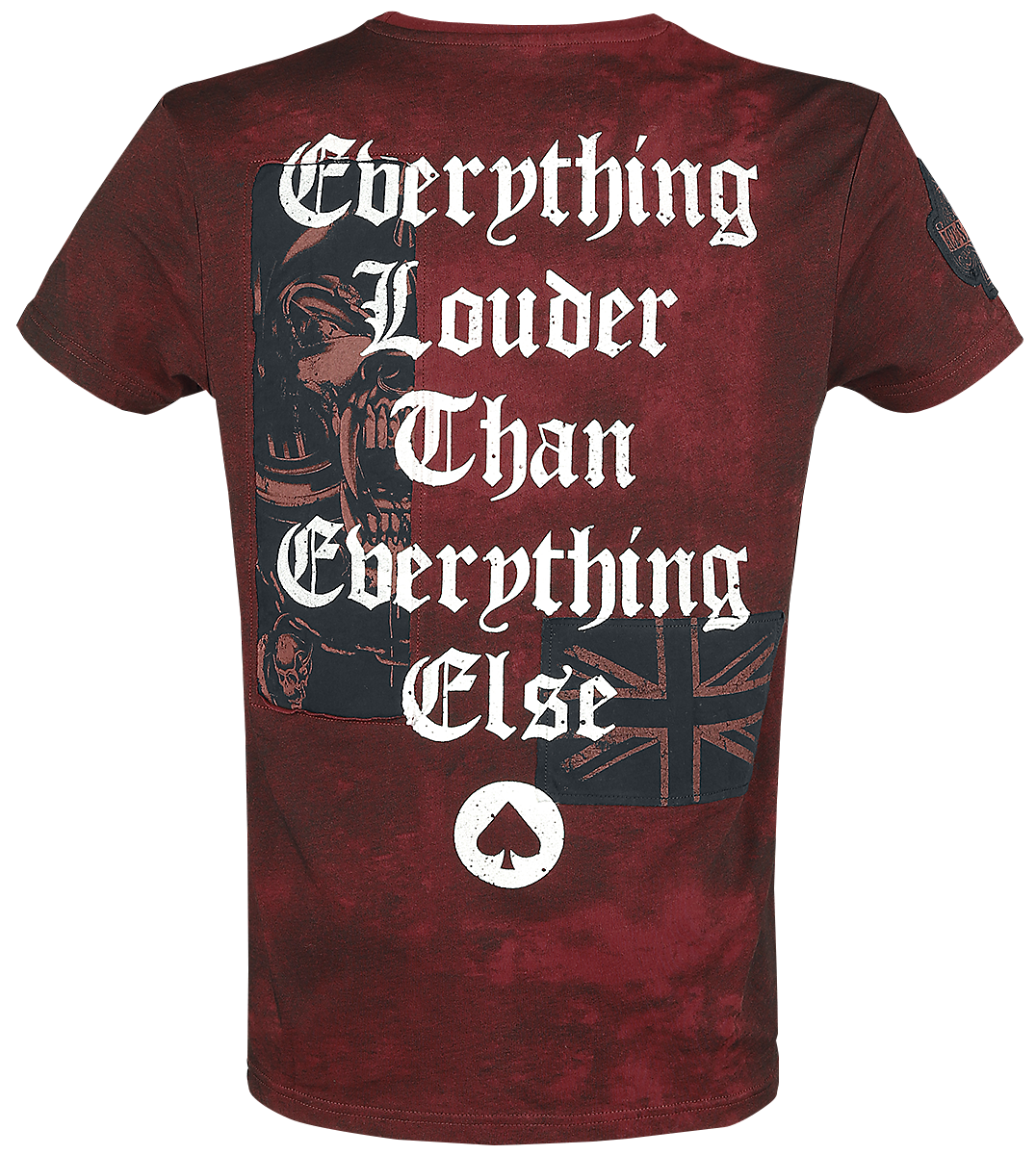 T-Shirt Manches courtes  de Motörhead - EMP Signature Collection - S à 5XL - pour Homme - rouge foncé - Motörhead - View 2