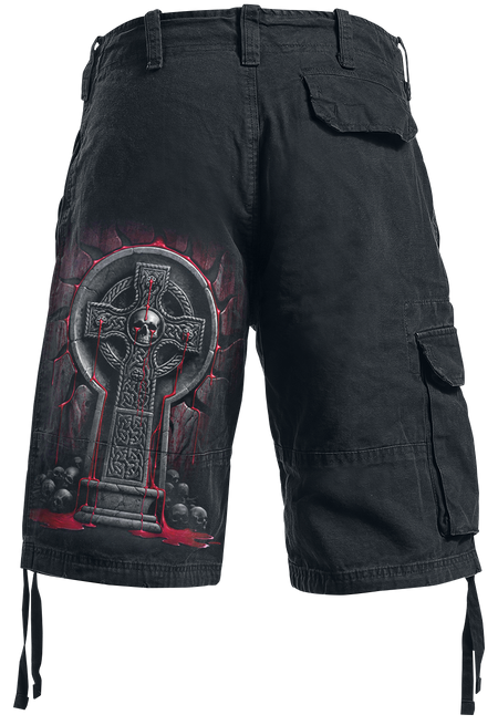Short Gothic de Spiral - Bleeding Souls - S à XXL - pour Homme - noir - Spiral - View 2