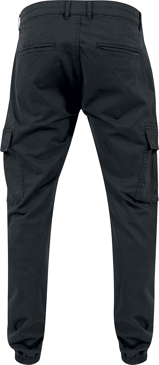 Pantalon Cargo  de Urban Classics - Pantalon De Jogging Cargo Délavé - W30L32 à W38L32 - pour Homme - noir - Urban Classics - View 2