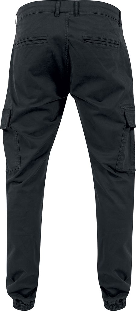 Pantalon Cargo  de Urban Classics - Pantalon De Jogging Cargo Délavé - W30L32 à W38L32 - pour Homme - noir - Urban Classics - View 2