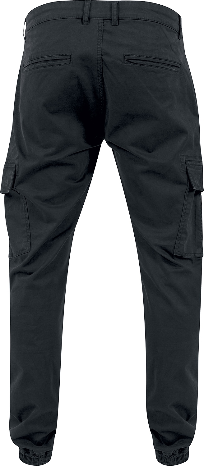 Pantalon Cargo  de Urban Classics - Pantalon De Jogging Cargo Délavé - W30L32 à W38L32 - pour Homme - noir - Urban Classics - View 2