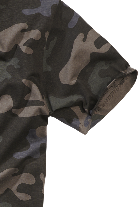 T-Shirt Manches courtes  de Brandit - T-Shirt Premium - S à 5XL - pour Homme - camouflage sombre - Brandit - View 2