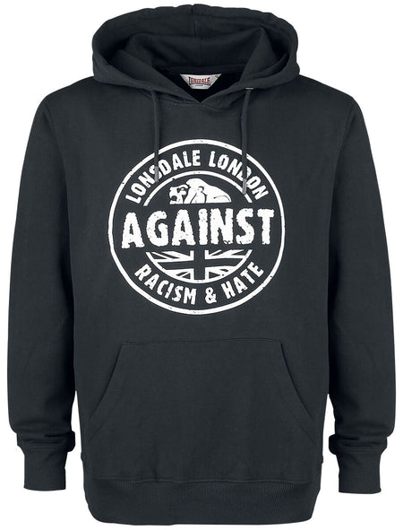 Sweat-shirt à capuche  de Lonsdale London - Linford - S à 3XL - pour Homme - noir - Lonsdale London
