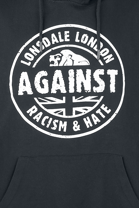 Sweat-shirt à capuche  de Lonsdale London - Linford - S à 3XL - pour Homme - noir - Lonsdale London - View 2