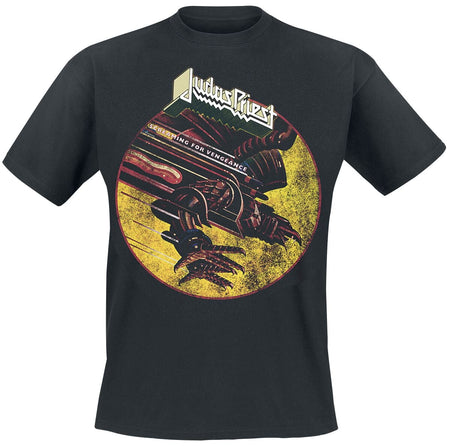 T-Shirt Manches courtes  de Judas Priest - SFV Distressed - M à XXL - pour Homme - noir - Judas Priest