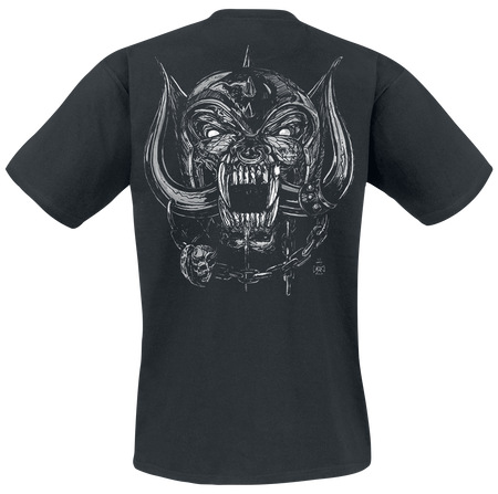 T-Shirt Manches courtes  de Motörhead - Undercover Sketch - S à 4XL - pour Homme - noir - Motörhead - View 2