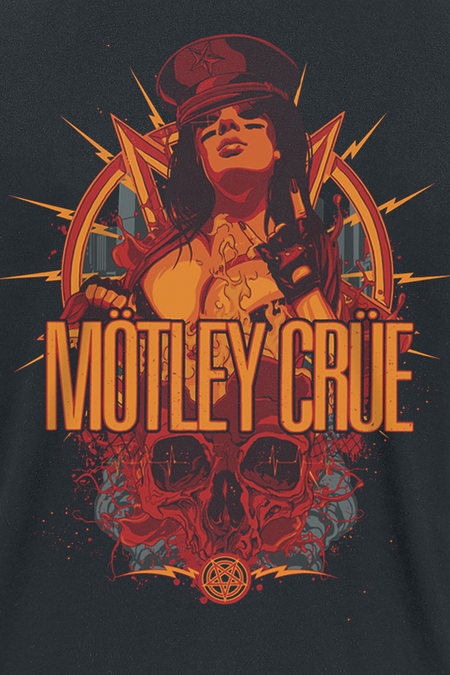 T-Shirt Manches courtes  de Mötley Crüe - MC Girl - L - pour Homme - noir - Mötley Crüe - View 2