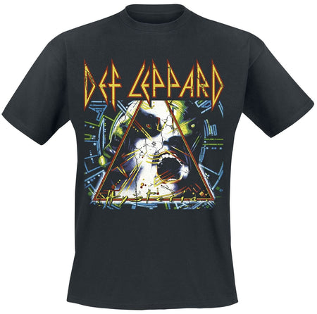 T-Shirt Manches courtes  de Def Leppard - Hysteria - M à XXL - pour Homme - noir - Def Leppard