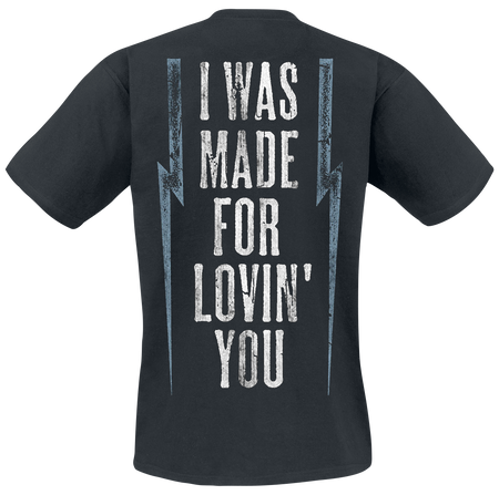 T-Shirt Manches courtes  de Kiss - I Was Made For Lovin' You - S à 5XL - pour Homme - noir - Kiss - View 2