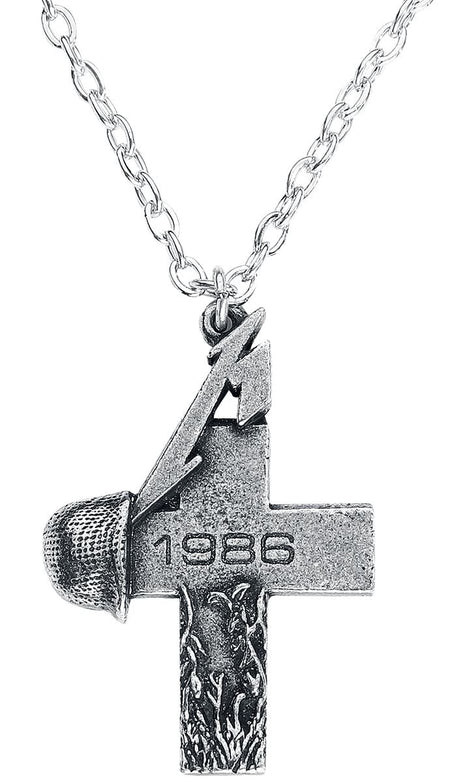 Collier  de Metallica - Master Of Puppets - pour Unisexe - couleur argent - metallica