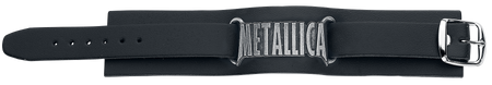Bracelet en cuir  de Metallica - Metallica Logo - pour Homme - noir - metallica - View 2