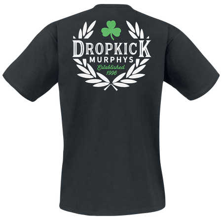 T-Shirt Manches courtes  de Dropkick Murphys - Laurel - M à XXL - pour Homme - noir - Dropkick Murphys - View 2
