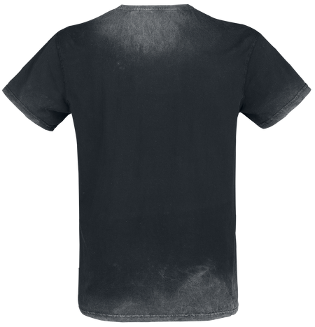 T-Shirt Manches courtes  de Outer Vision - Burned Tattoo - S à 4XL - pour Homme - gris - Outer Vision - View 2
