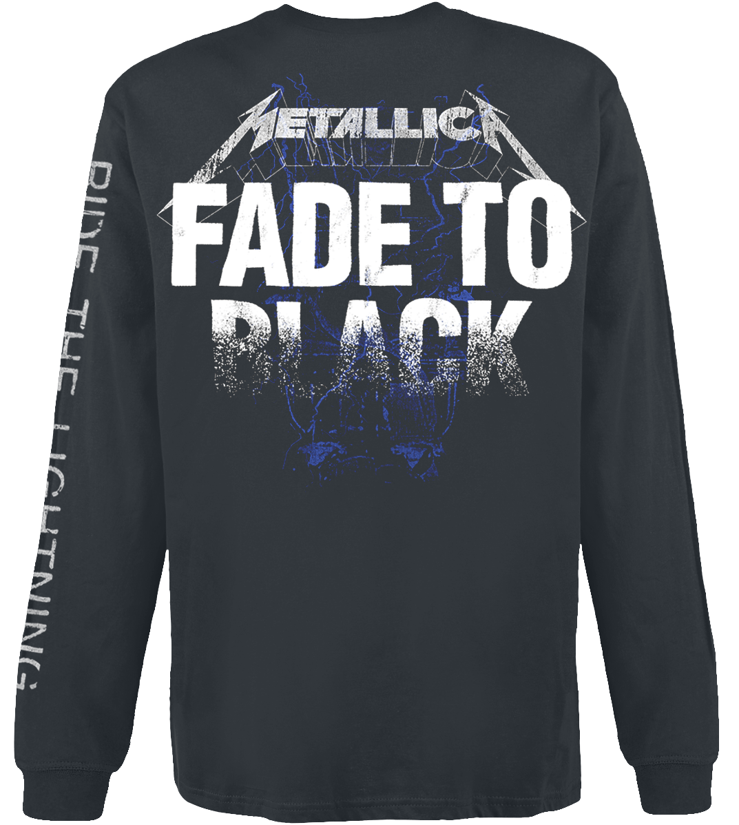 T-shirt manches longues  de Metallica - Fade - S à XXL - pour Homme - noir - metallica - View 2