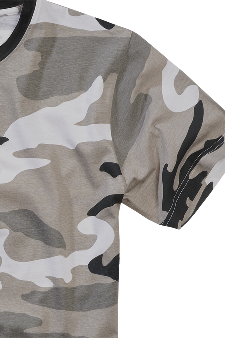 T-Shirt Manches courtes  de Brandit - T-Shirt Premium - S à 5XL - pour Homme - camouflage urbain - Brandit - View 2