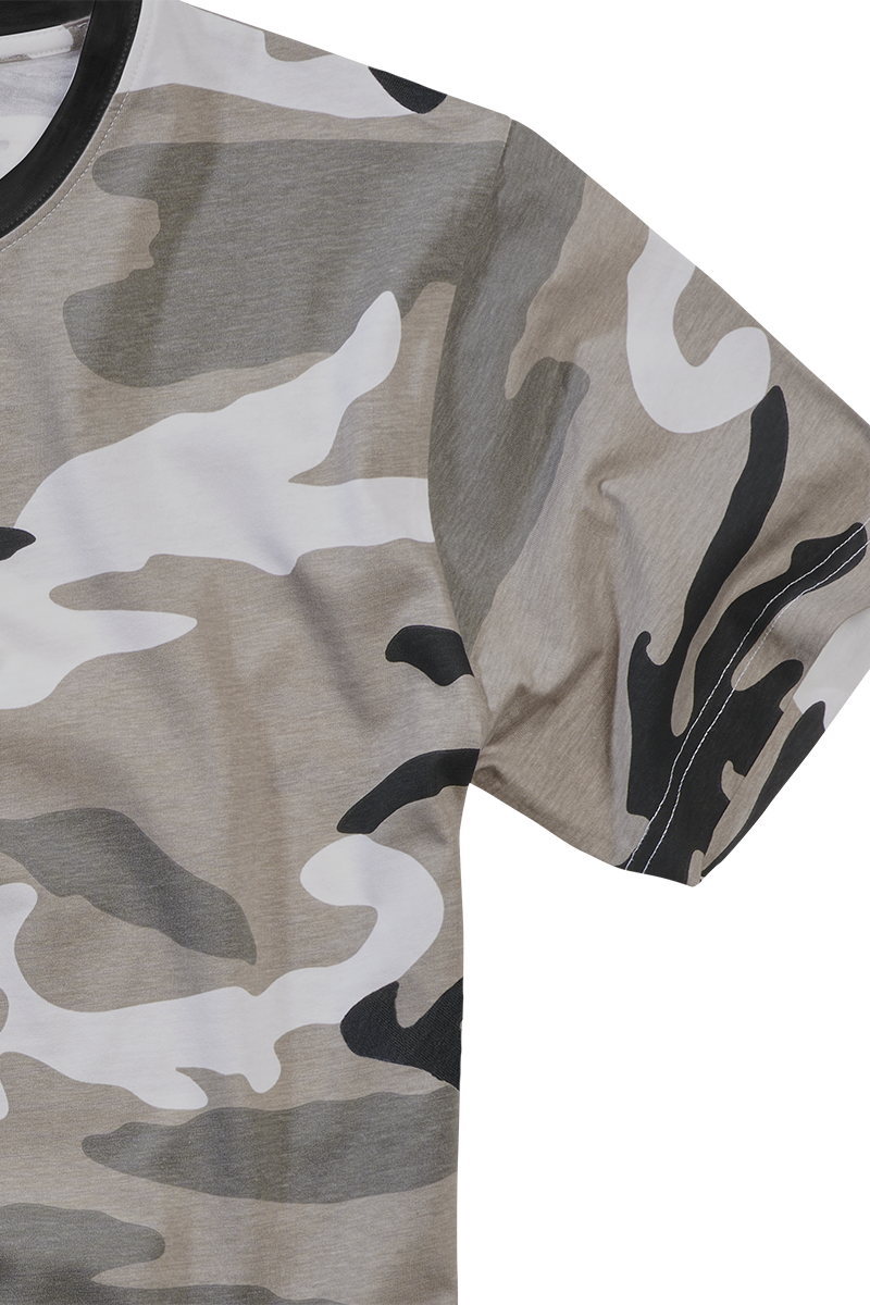 T-Shirt Manches courtes  de Brandit - T-Shirt Premium - S à 5XL - pour Homme - camouflage urbain - Brandit - View 2
