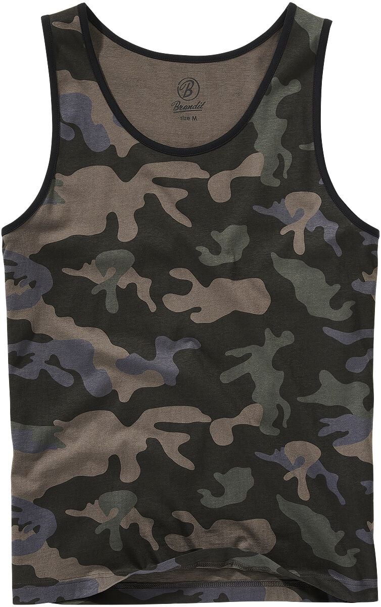 Débardeur  de Brandit - M à 4XL - pour Homme - camouflage sombre - Brandit