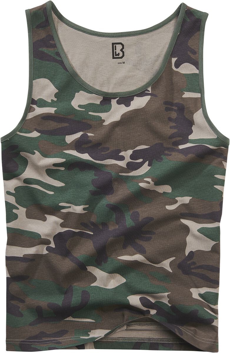 Débardeur  de Brandit - S à 5XL - pour Homme - camouflage forêt - Brandit