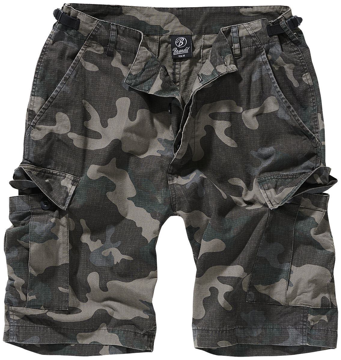 Short  de Brandit - Short BDU Ripstop - S à 7XL - pour Homme - camouflage sombre - Brandit
