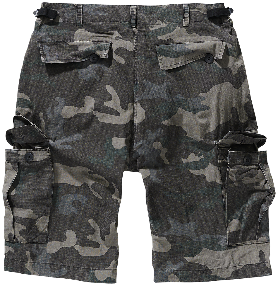 Short  de Brandit - Short BDU Ripstop - S à 7XL - pour Homme - camouflage sombre - Brandit - View 2