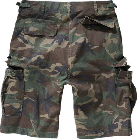 Short  de Brandit - Short BDU Ripstop - S à 7XL - pour Homme - camouflage forêt - Brandit - View 2