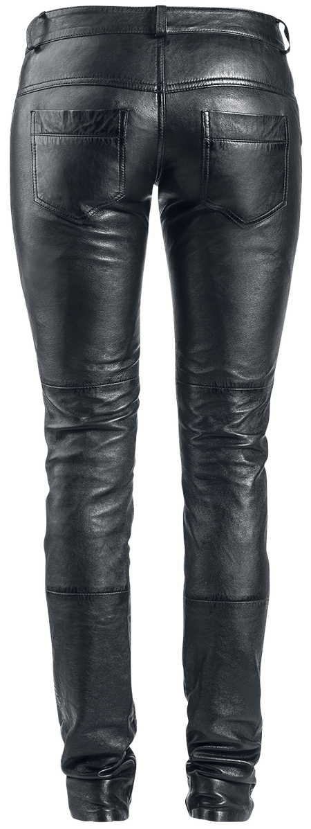 Pantalon en cuir  de Mauritius - ZipaTrouser SNVV - XS à 5XL - pour Femme - noir - Mauritius - View 2