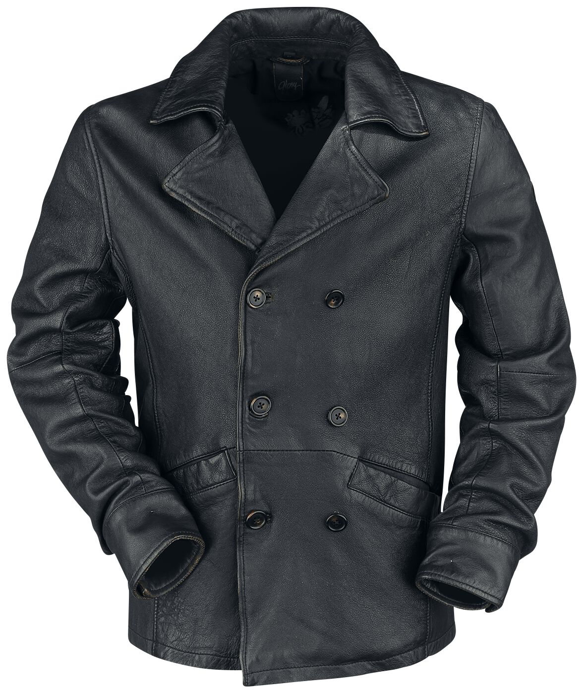 Veste en cuir  de Mauritius - Butch LANTVW - S à M - pour Homme - noir - Mauritius
