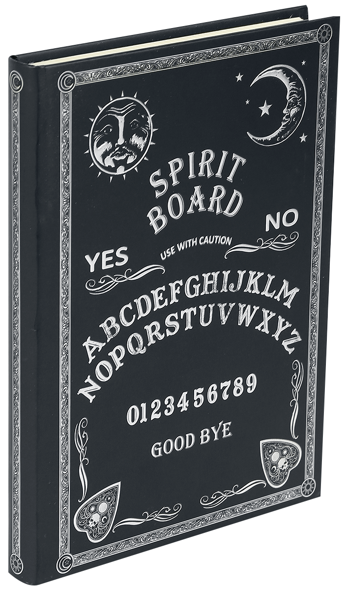 Bureau, Carterie & Emballage Gothic de Nemesis Now - Black And White Spirit - Carnet - pour Unisexe - noir/blanc - Nemesis Now - View 2