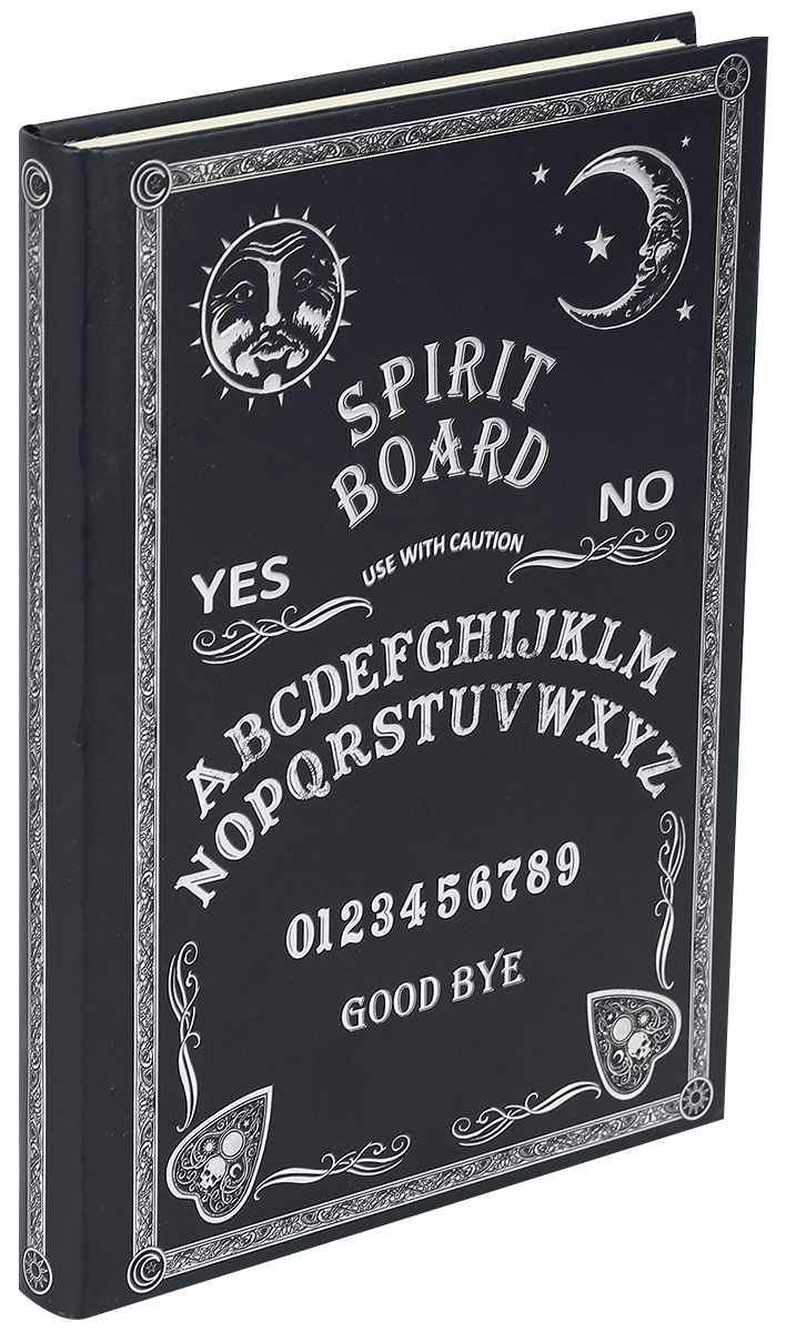 Bureau, Carterie & Emballage Gothic de Nemesis Now - Black And White Spirit - Carnet - pour Unisexe - noir/blanc - Nemesis Now - View 2