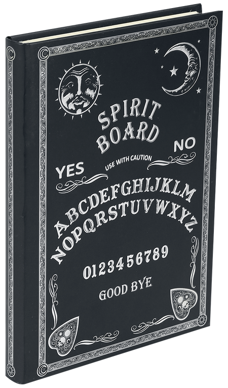 Bureau, Carterie & Emballage Gothic de Nemesis Now - Black And White Spirit - Carnet - pour Unisexe - noir/blanc - Nemesis Now - View 2