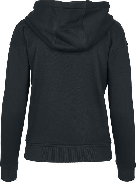 Sweat-shirt zippé à capuche  de Urban Classics - Sweat À Capuche Femme Zippé - XS à XL - pour Femme - noir - Urban Classics - View 2