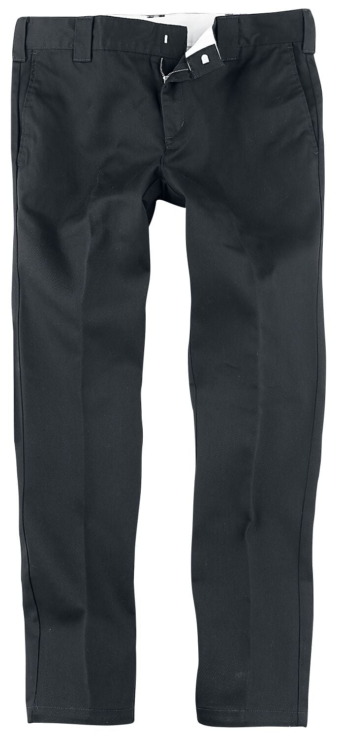 Chino  de Dickies - Work Pant Coupe Slim WE872 - W31L32 à W38L34 - pour Homme - noir - Dickies