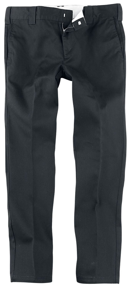 Chino  de Dickies - Work Pant Coupe Slim WE872 - W31L32 à W38L34 - pour Homme - noir - Dickies