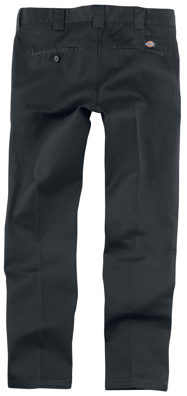 Chino  de Dickies - Work Pant Coupe Slim WE872 - W30L32 à W38L34 - pour Homme - noir - Dickies - View 2