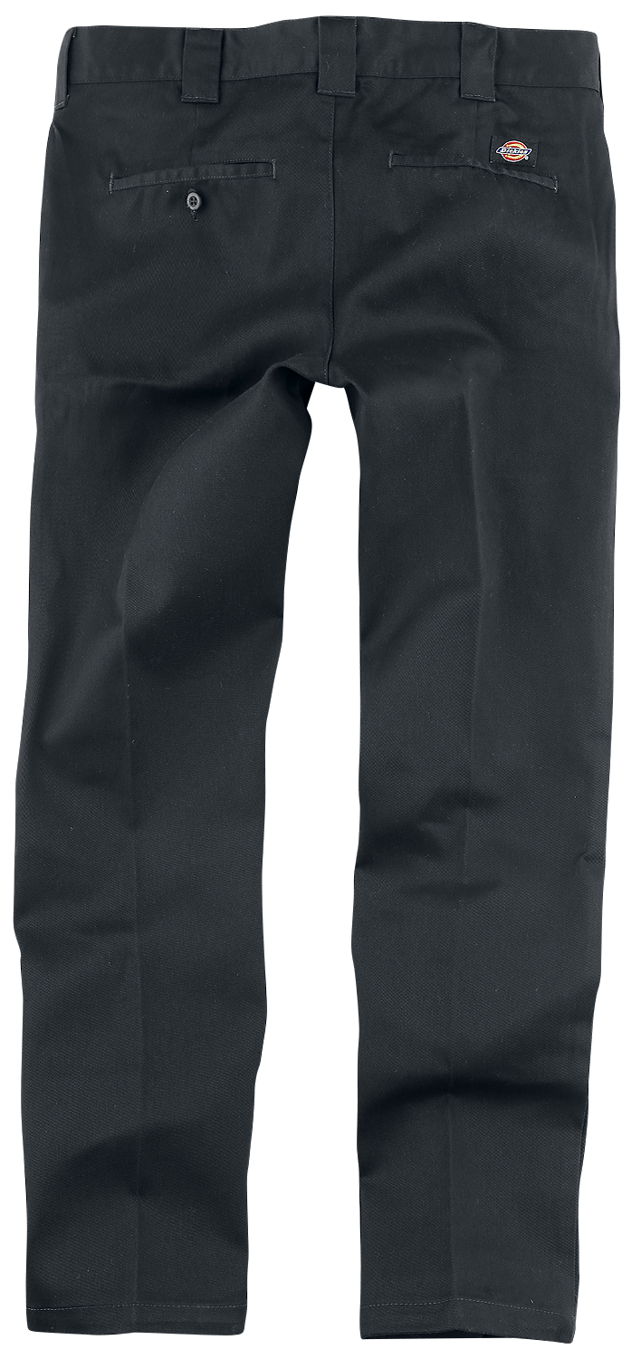 Chino  de Dickies - Work Pant Coupe Slim WE872 - W30L32 à W38L34 - pour Homme - noir - Dickies - View 2