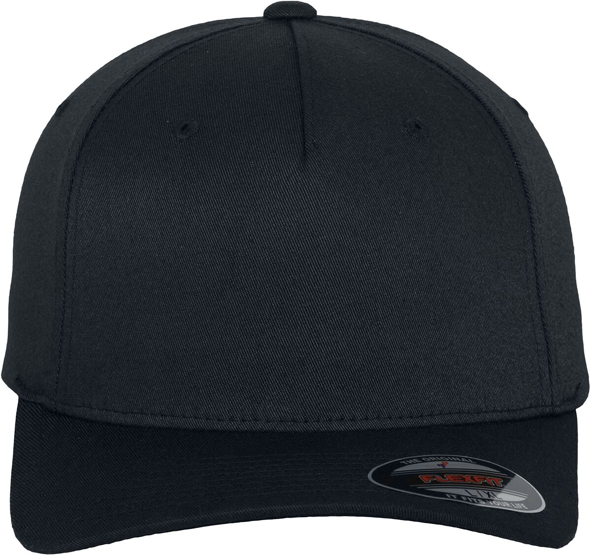 Casquette  de Flexfit - Flexfit 5 Panel - pour Unisexe - noir - Flexfit