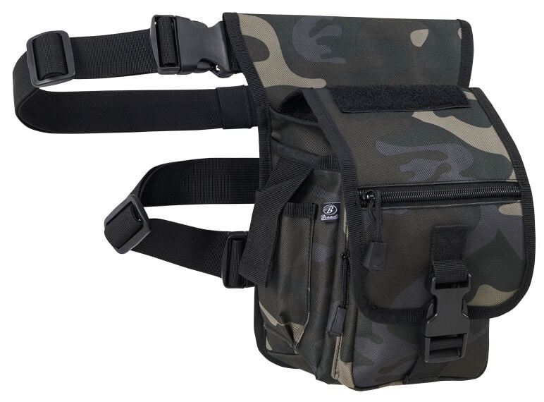 Sac Banane  de Brandit - Sac Side Kick - pour Unisexe - camouflage sombre - Brandit