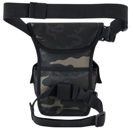 Sac Banane  de Brandit - Sac Side Kick - pour Unisexe - camouflage sombre - Brandit - View 2