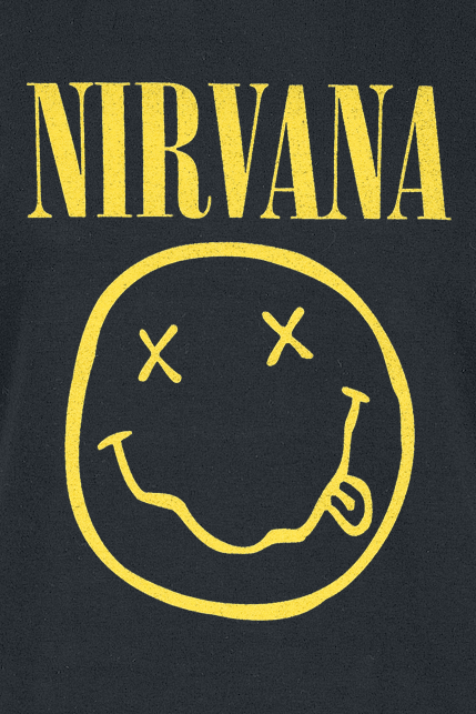T-Shirt Manches courtes  de Nirvana - Logo - S à XXL - pour Femme - noir - Nirvana - View 2