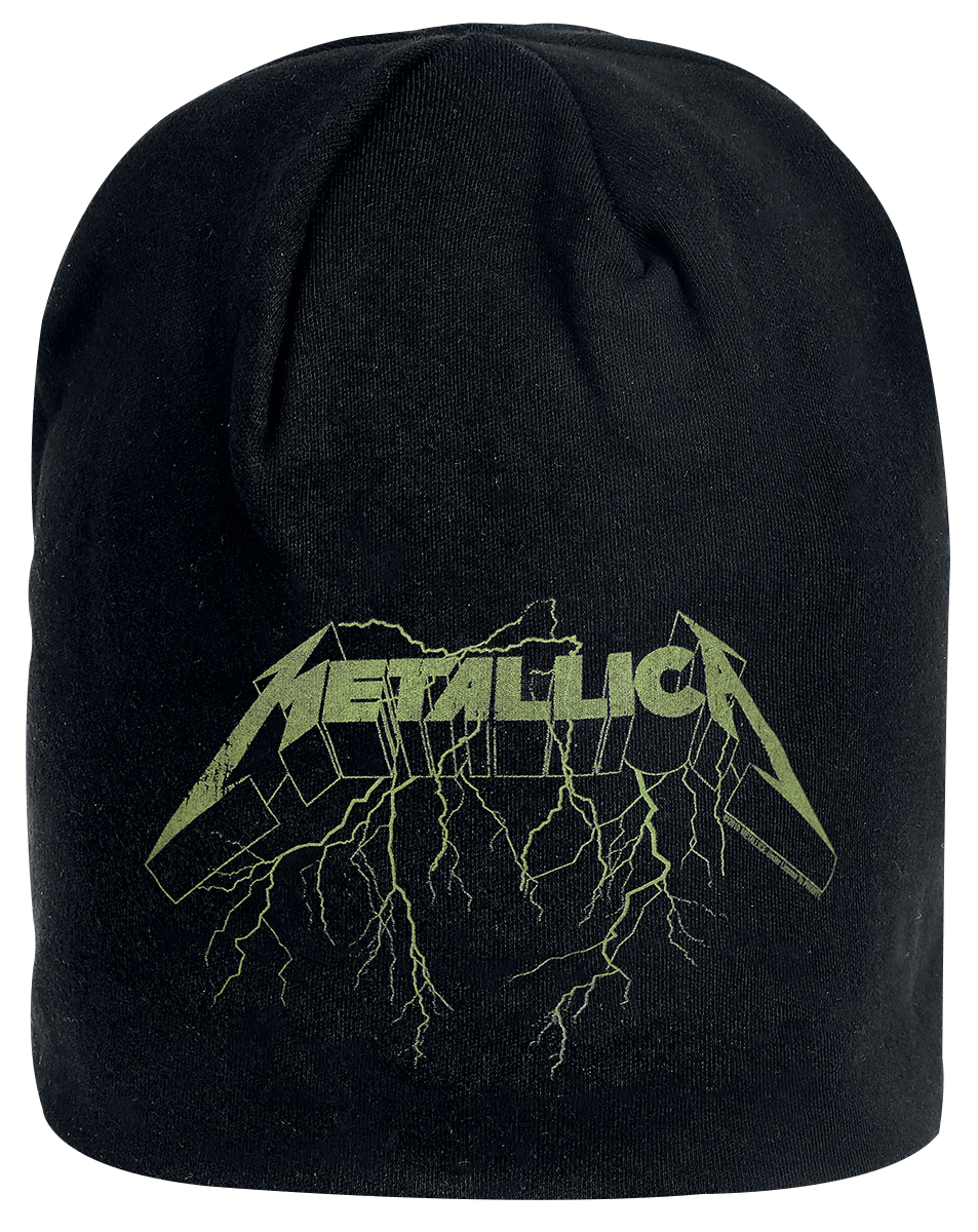 Bonnet  de Metallica - Éclairs - Bonnet Léger - pour Unisexe - noir - metallica - View 2