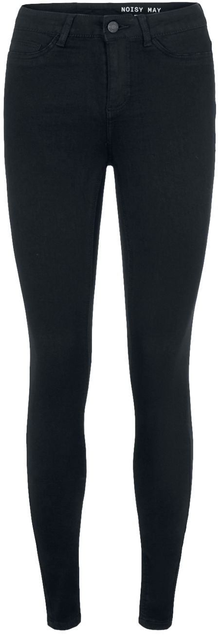 Jean  de Noisy May - Callie HW - Jean Noir Skinny - W28L32 à W34L34 - pour Femme - noir - Noisy May - View 2