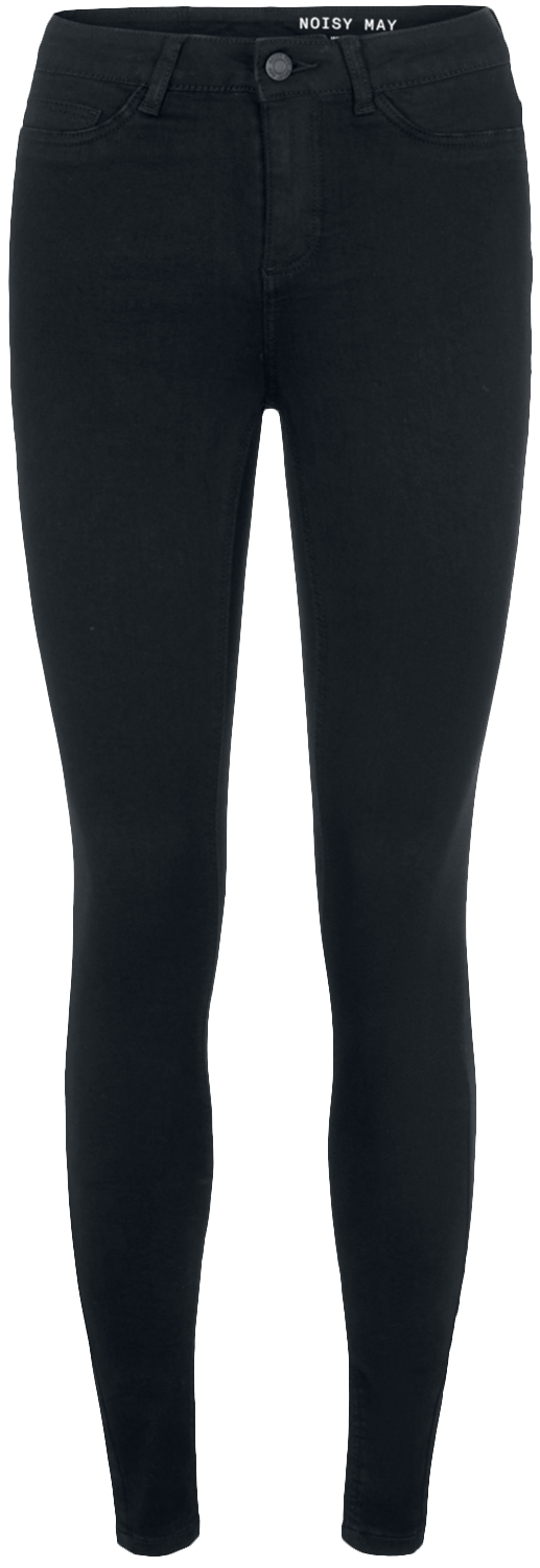 Jean  de Noisy May - Callie HW - Jean Noir Skinny - W28L32 à W34L34 - pour Femme - noir - Noisy May - View 2